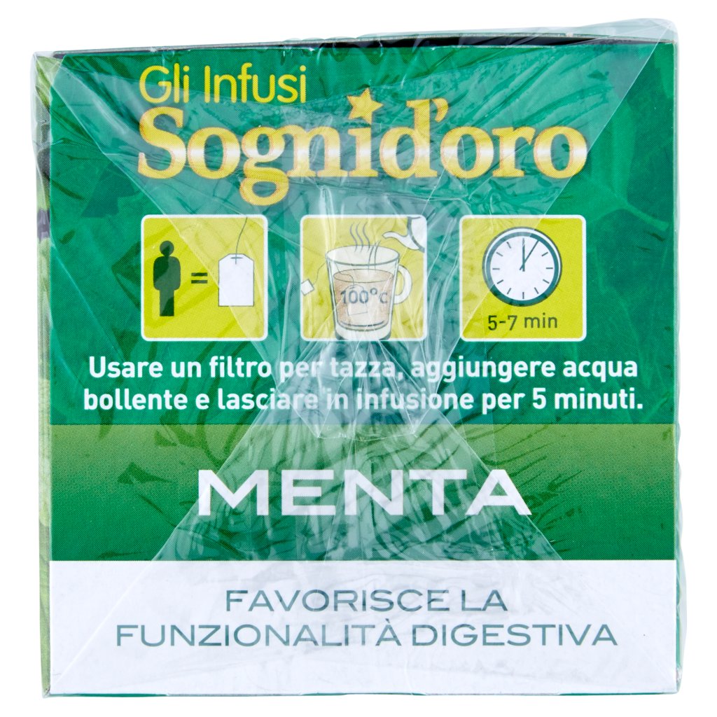 Sogni d'Oro Gli Infusi Menta 20 Filtri