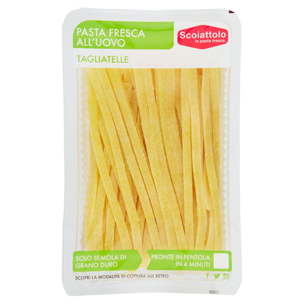 Scoiattolo Pasta Fresca all'Uovo Tagliatelle