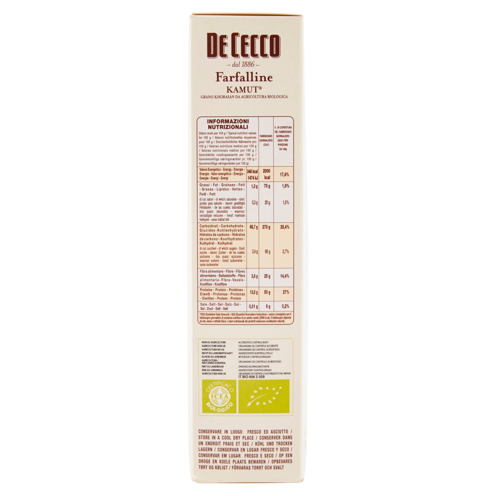 De Cecco Kamut Farfalline N° 95