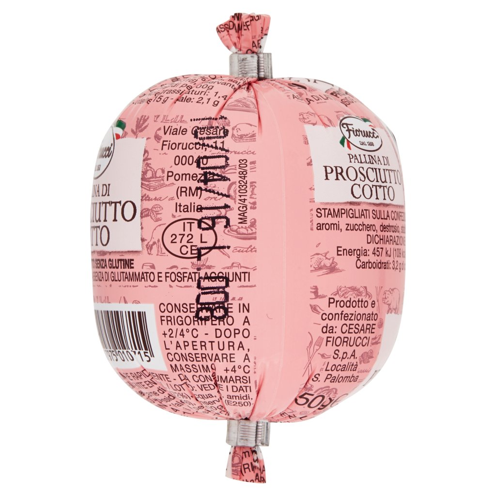 Fiorucci Pallina di Prosciutto Cotto Supermercato24