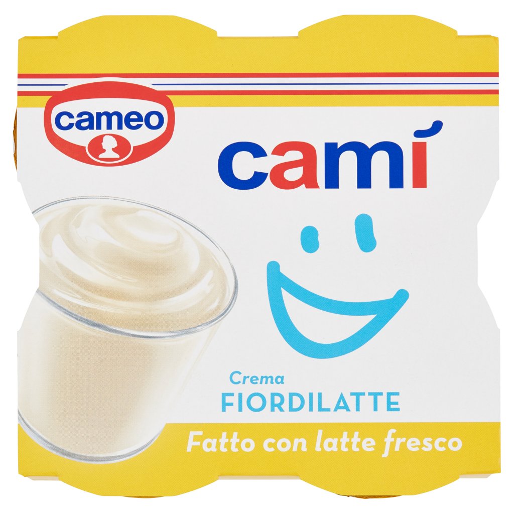 cameo Camì Crema Fiordilatte 4 x 100 g