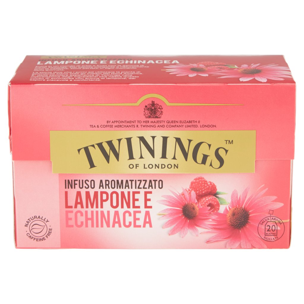 Twinings Infuso Aromatizzato Lampone e Echinacea