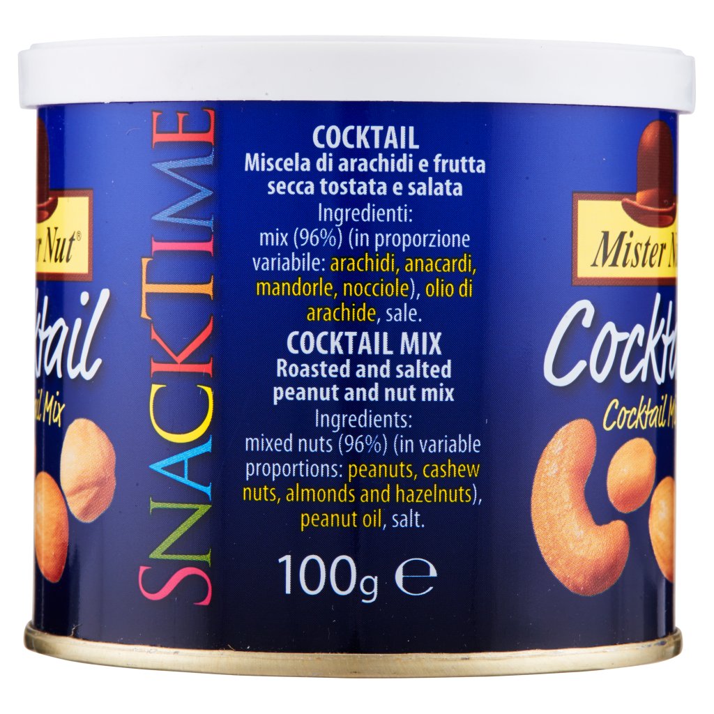 Mister Nut Snack Time Cocktail Tostato e Salato