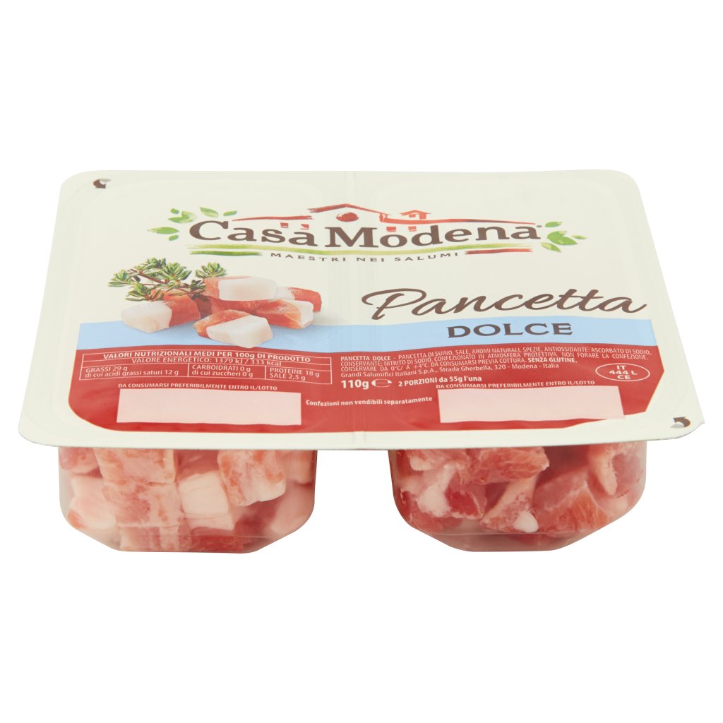 Casa Modena Pancetta Dolce 2 x 55 g Everli
