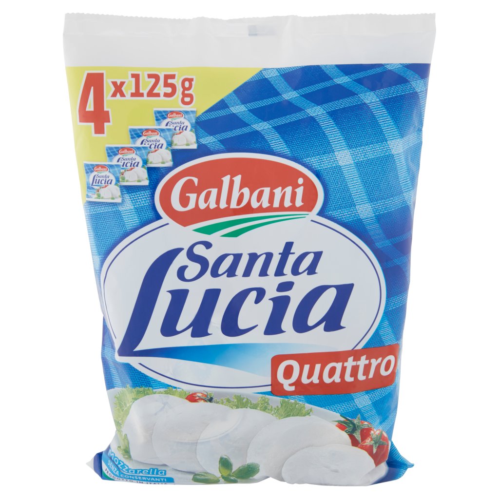 Galbani Santa Lucia Quattro Mozzarella 4 x 125 g