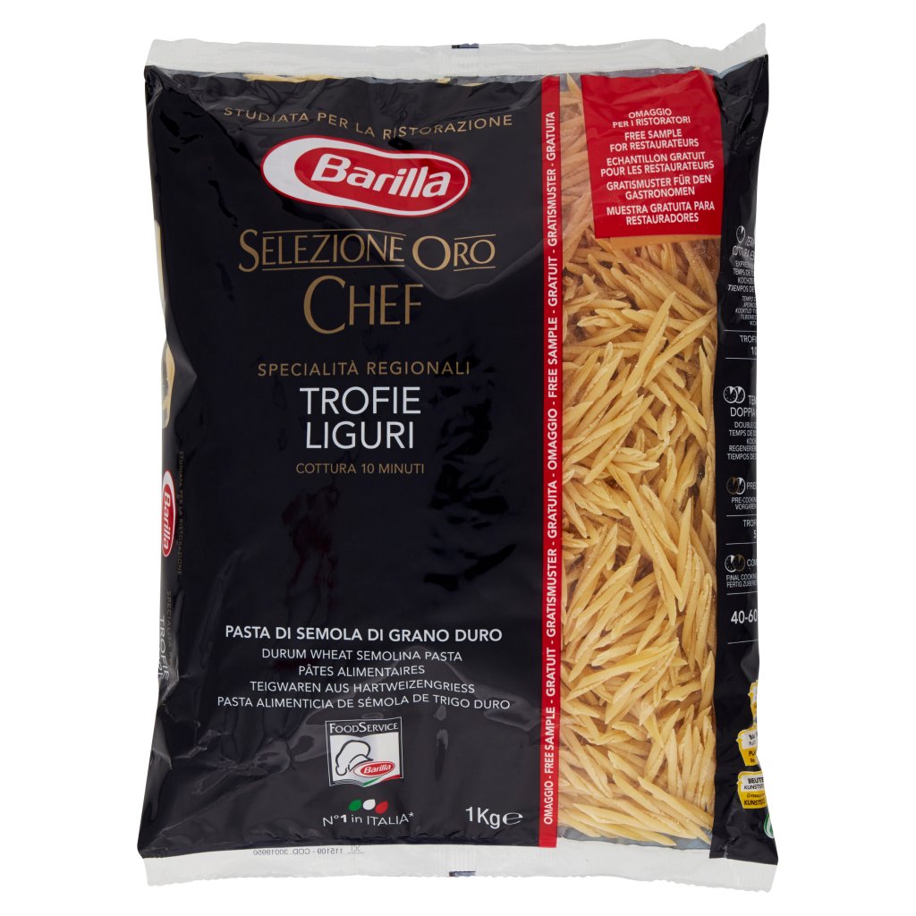 Barilla Selezione Oro Chef Trofie Liguri Omaggio 1 Kg