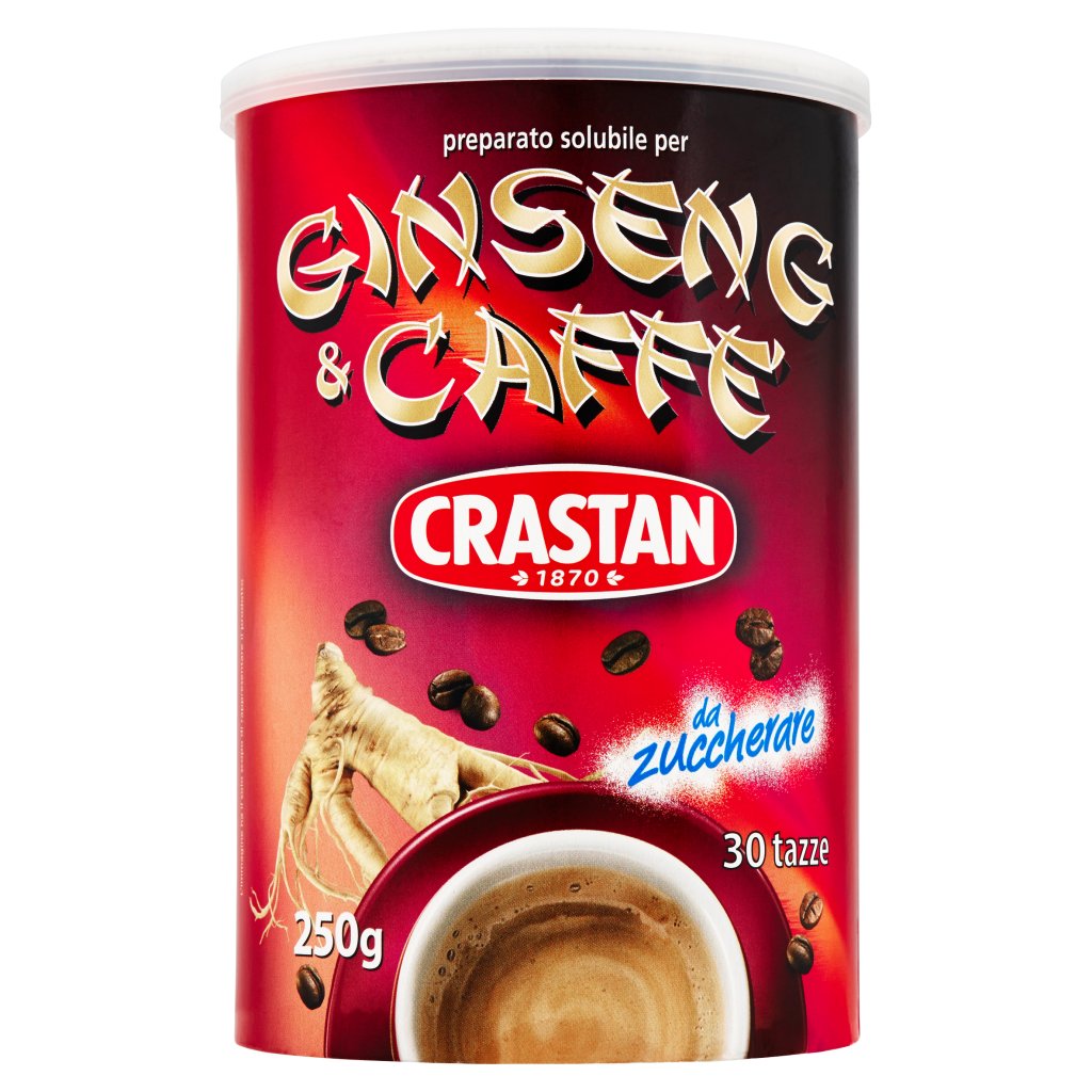 Crastan Preparato per Ginseng & Caffè da Zuccherare