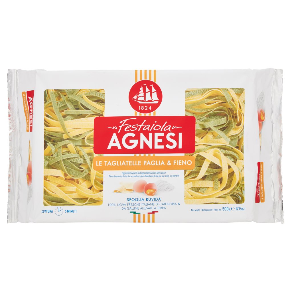 Agnesi Festaiola le Tagliatelle Paglia & Fieno