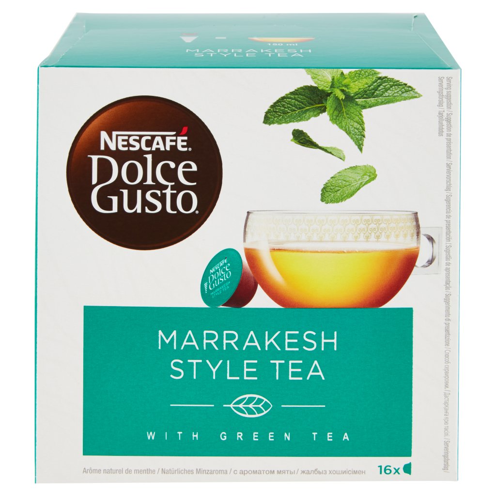 NESCAFÉ DOLCE GUSTO MARRAKESH STYLE TEA Tè verde aromatizzato alla