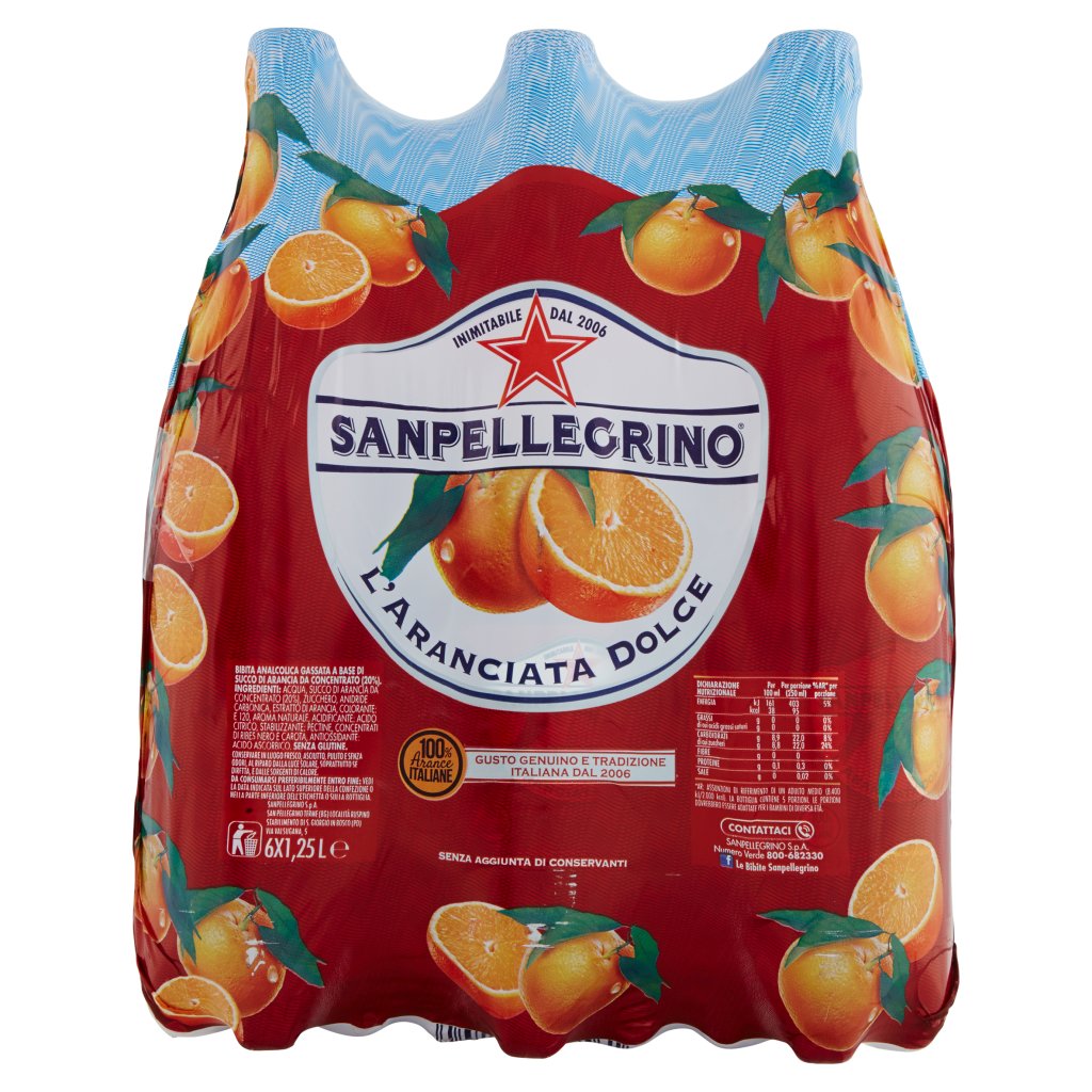 San Pellegrino Bibite Gassate, Aranciata Dolce