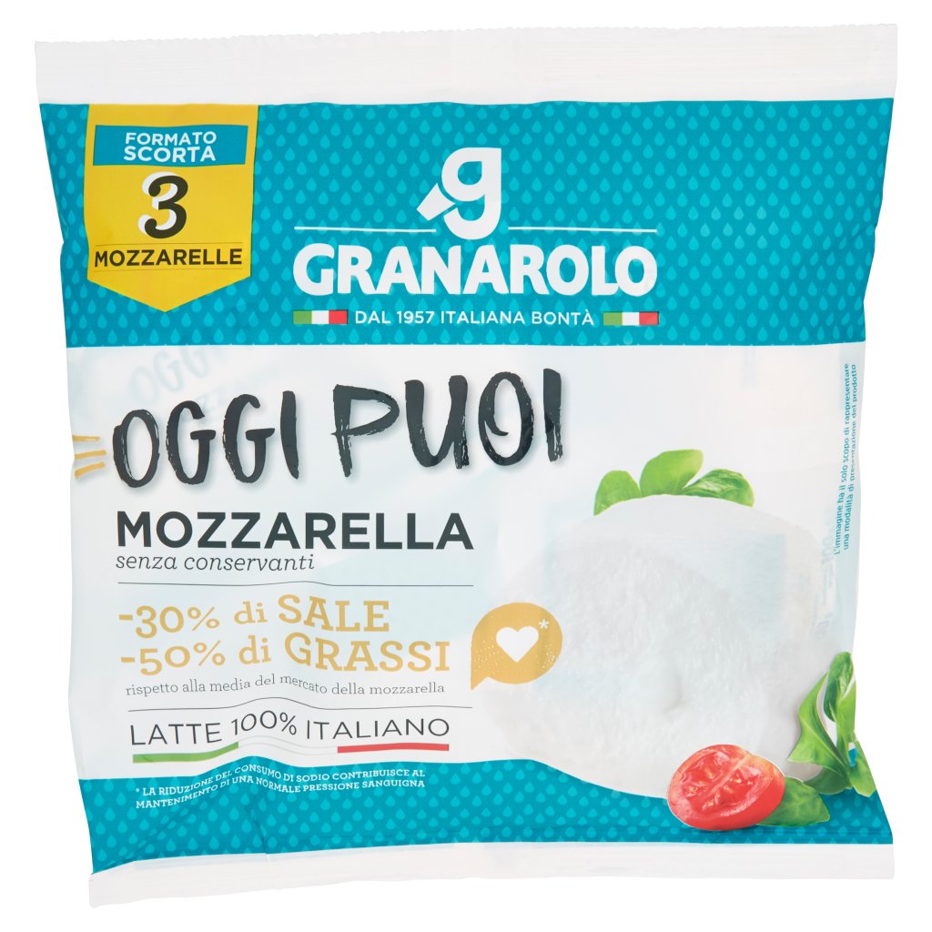 Granarolo Oggi Puoi Mozzarella 3 x 100g Supermercato24