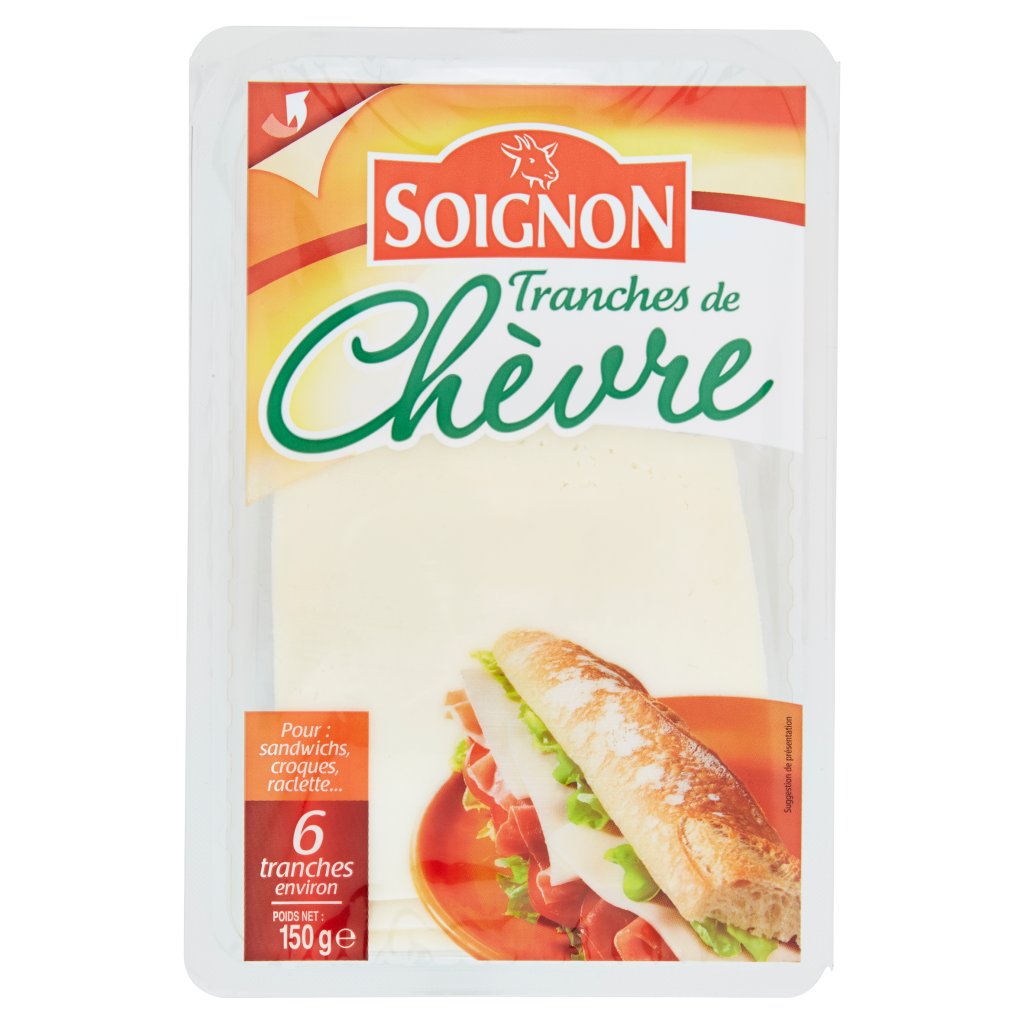 Soignon Tranches De Chèvre 6 Tranches