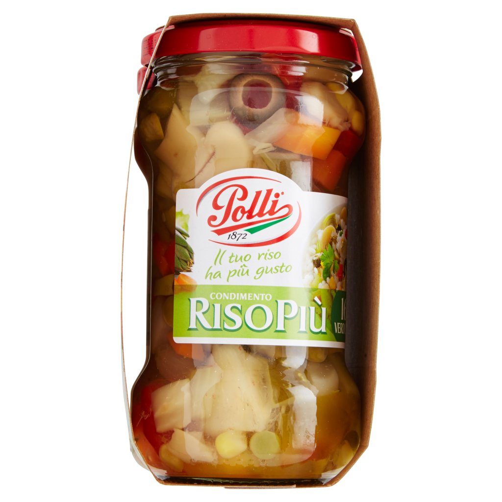 Polli Risopiù con 16 Verdure Senz'Olio Insalata per Riso 2 x 300 g