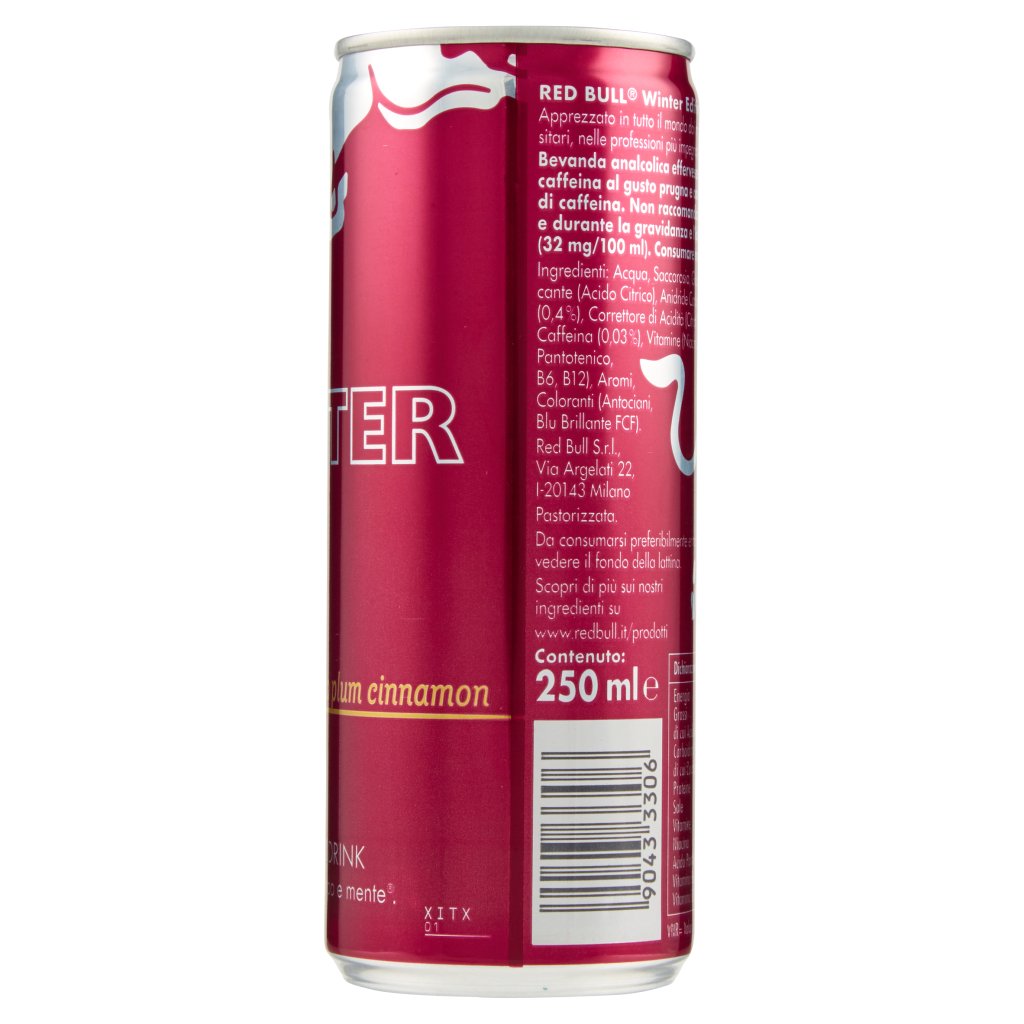 Red Bull Energy Drink Gusto Plum Cinnamon