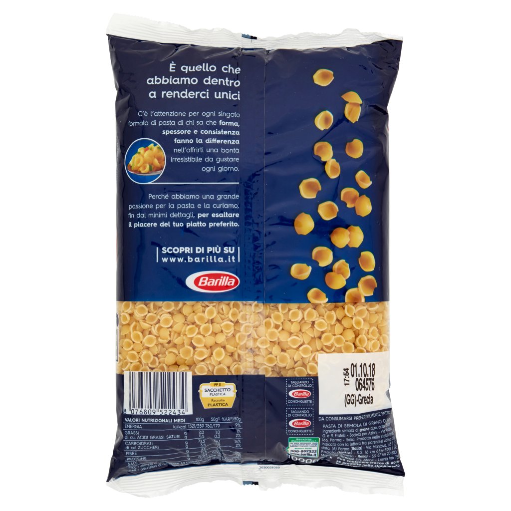 Barilla Conchigliette N.39 1 Kg