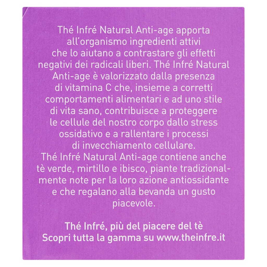 Thé Infré Natural Anti-age 10 Filtri