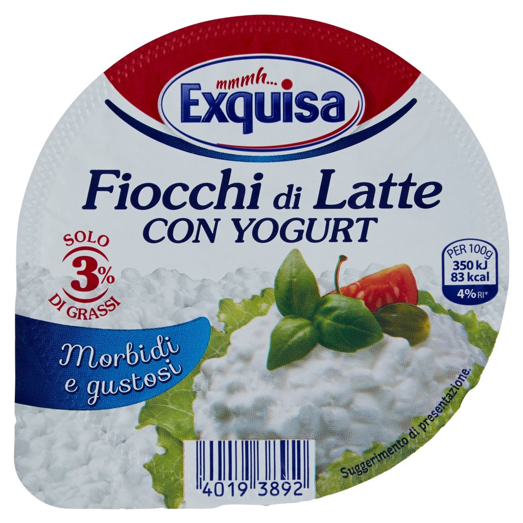 Fiocchi Di Latte Jocca Valori Nutrizionali