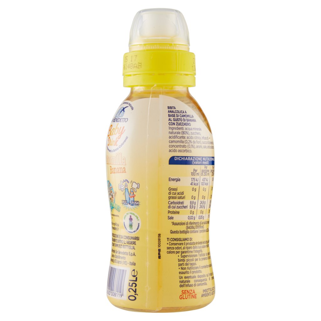 San Benedetto Baby Drink Camomilla Banana 0,25 l