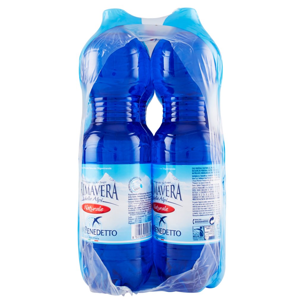 San Benedetto Primavera delle Alpi Naturale 6x1,5l