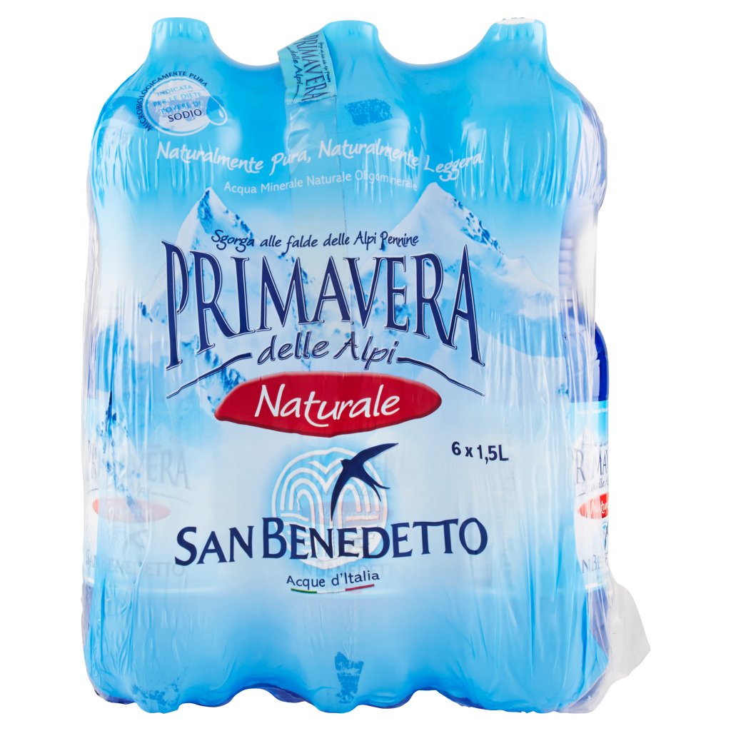 San Benedetto Primavera delle Alpi Naturale 6x1,5l