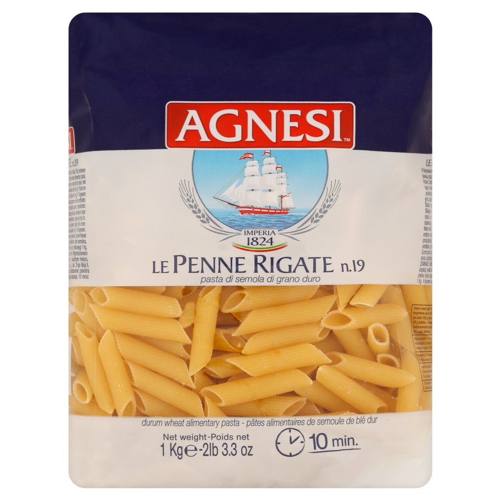 Agnesi Le Penne Rigate N.19 1 Kg