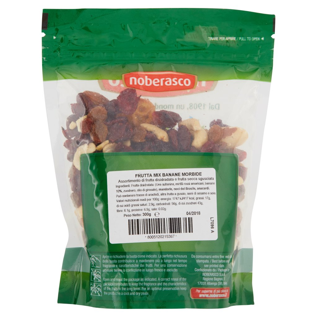 Noberasco Frutta Mix Banane Morbide