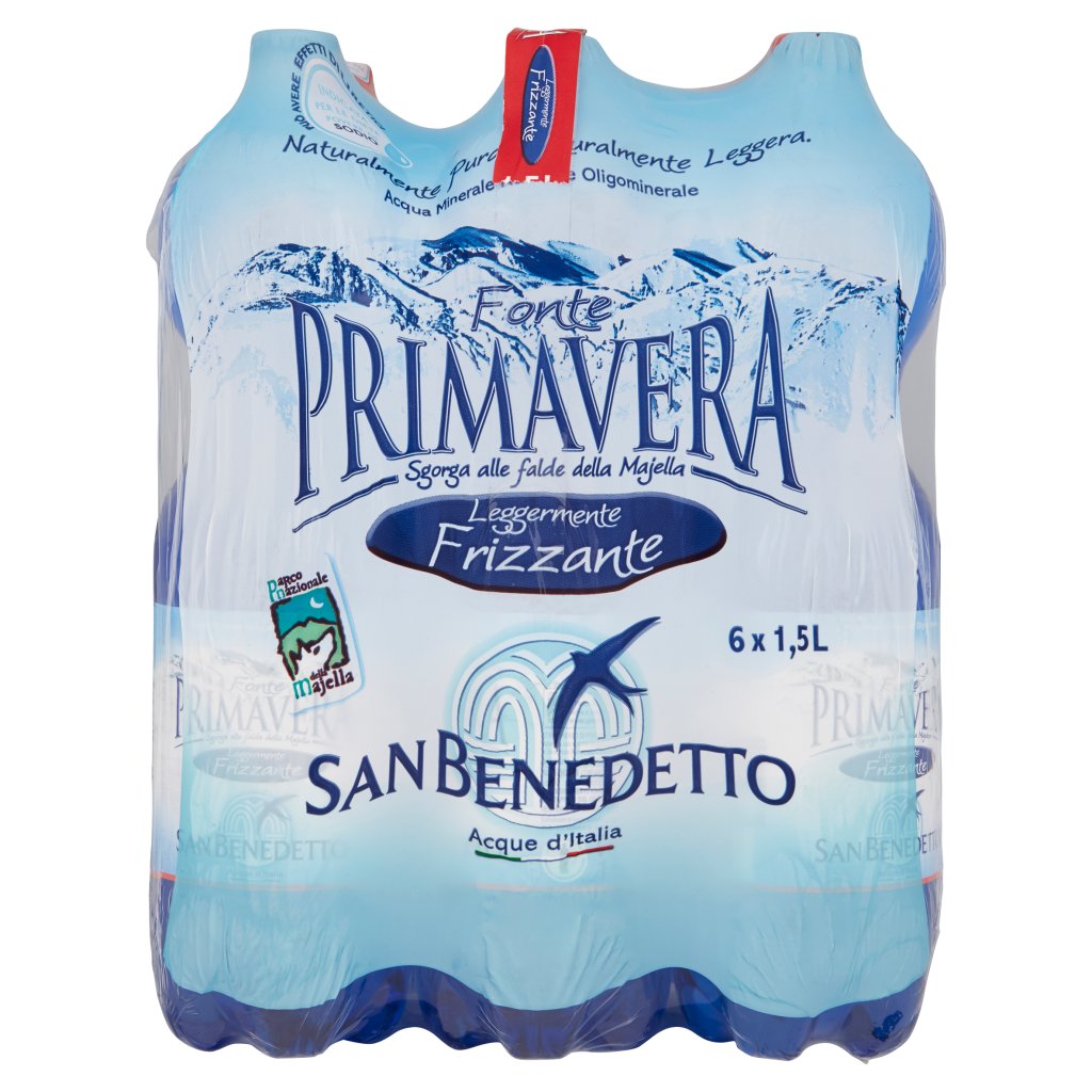 San Benedetto Fonte Primavera Leggermente Frizzante 6x1,5l