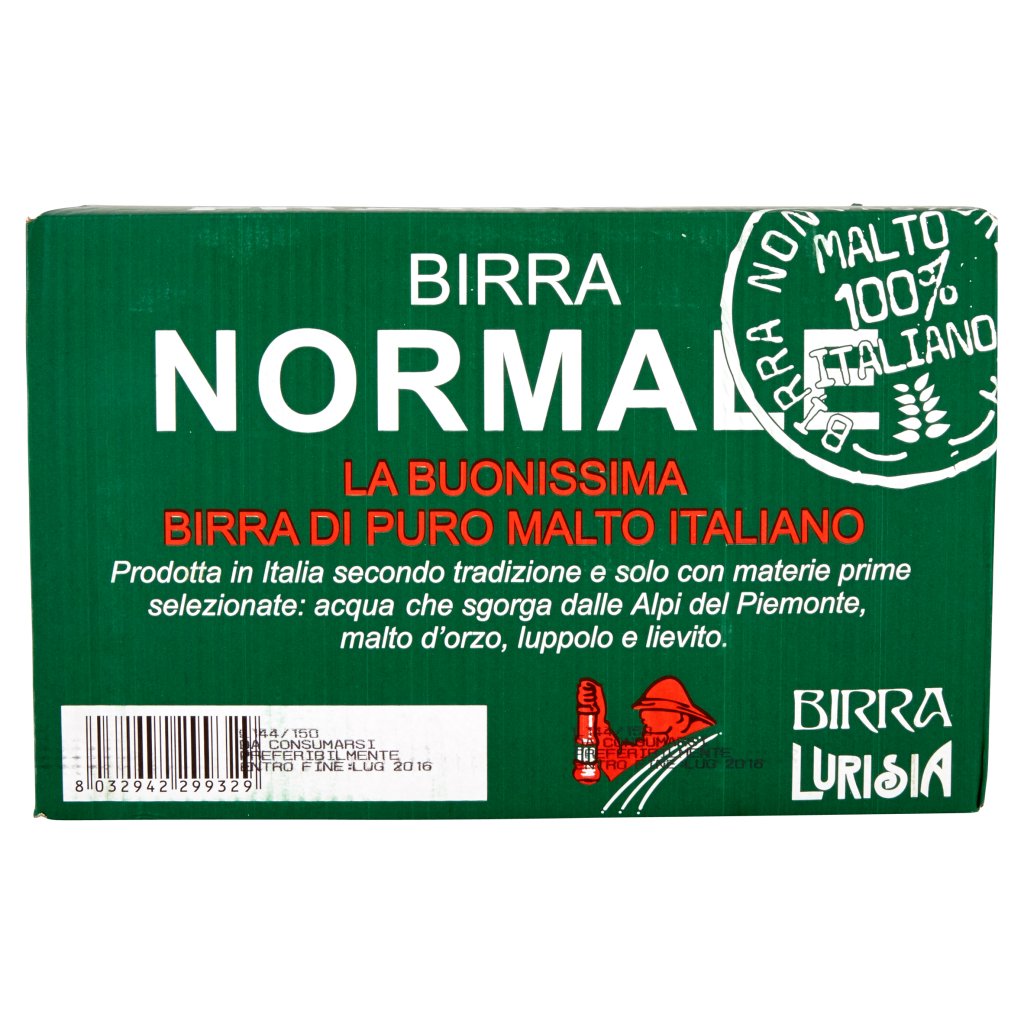 Birra Lurisia Birra Normale 24 Bott x 33 Cl