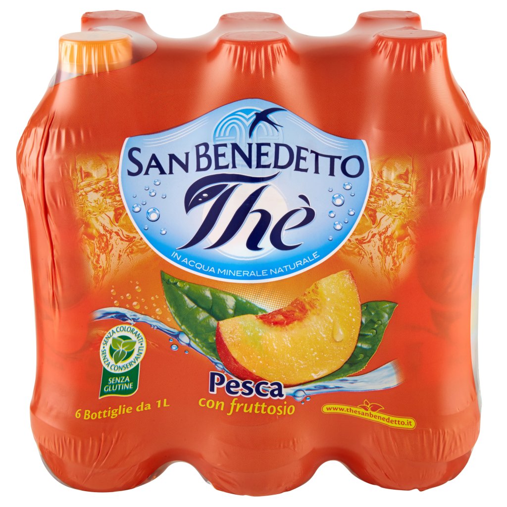 San Benedetto Thè Pesca 6 x 1 l