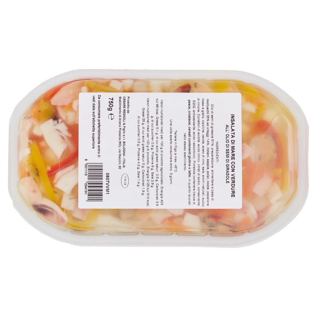 Medusa Insalata di Mare con Verdure Supermercato24