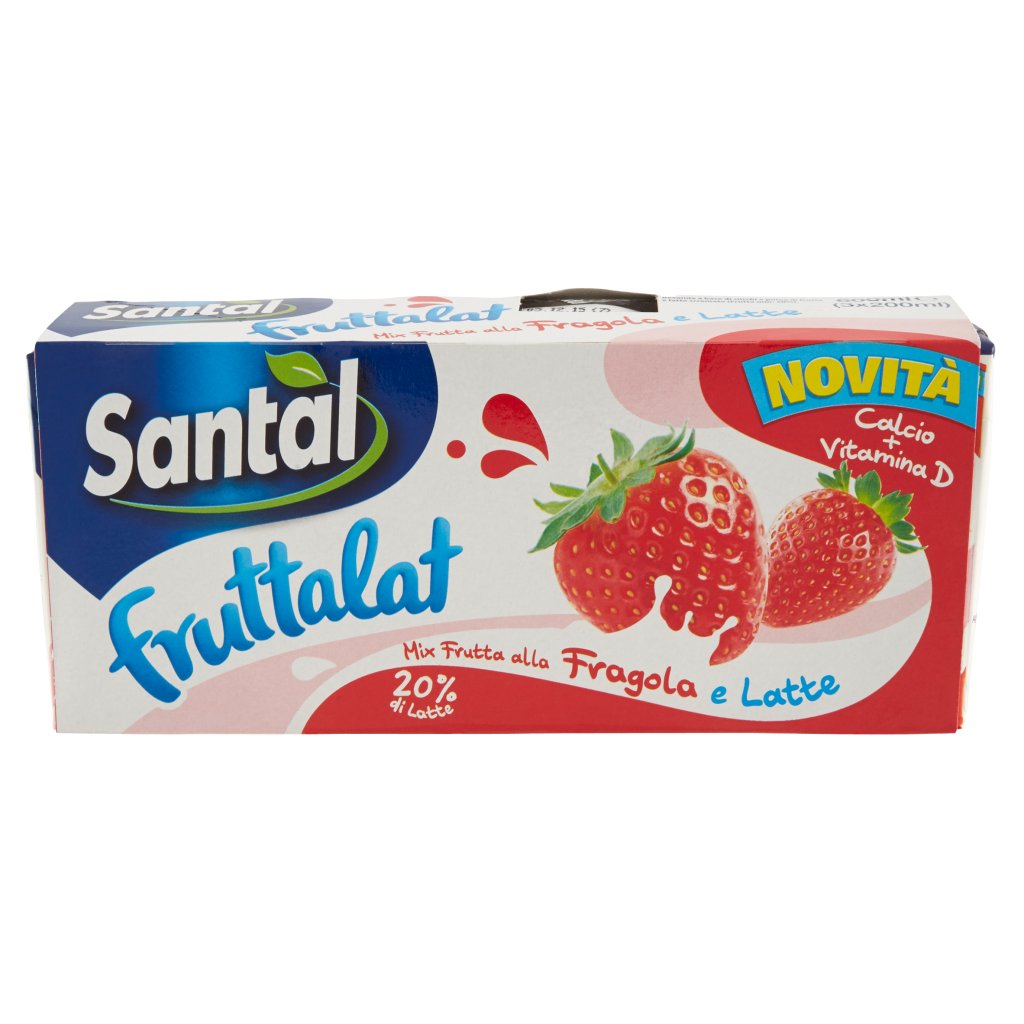 Santal Fruttalat Mix Frutta alla Fragola e Latte