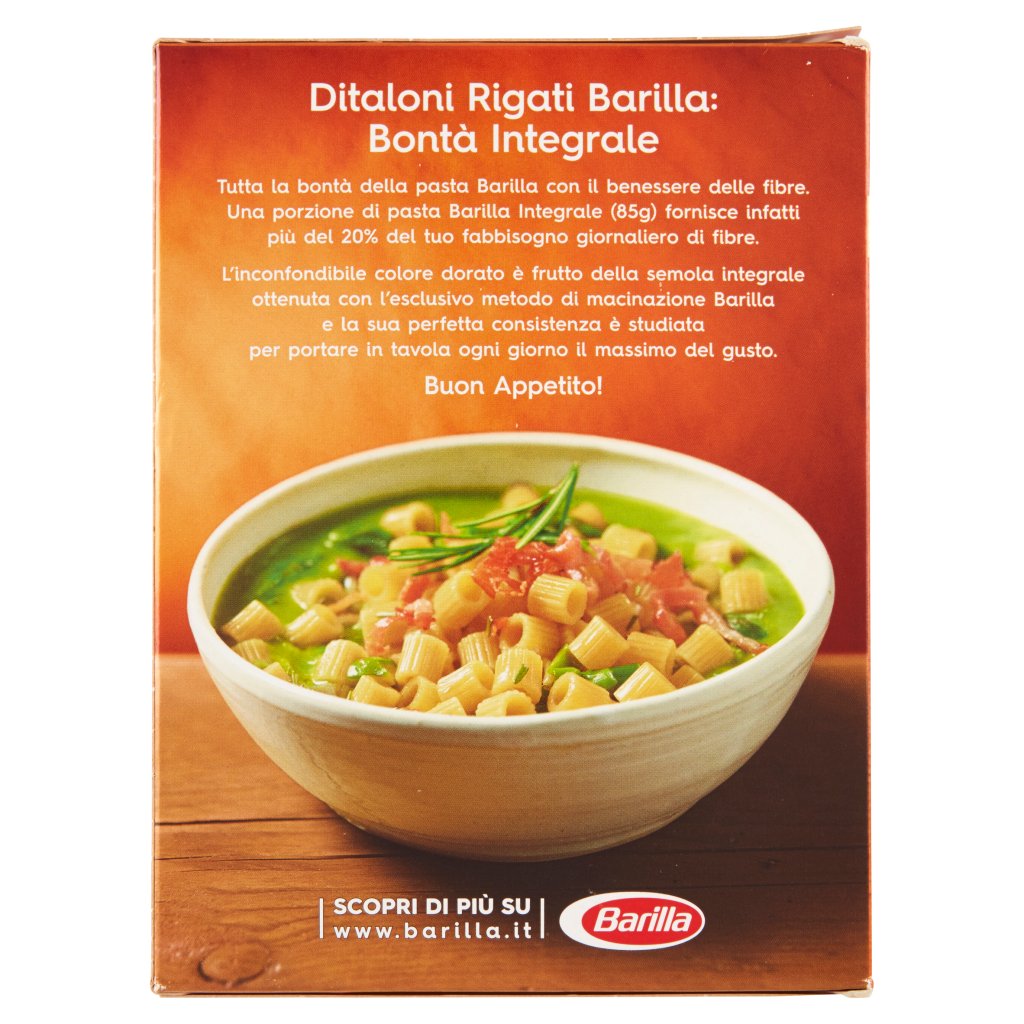 Barilla Integrale Ditaloni Rigati