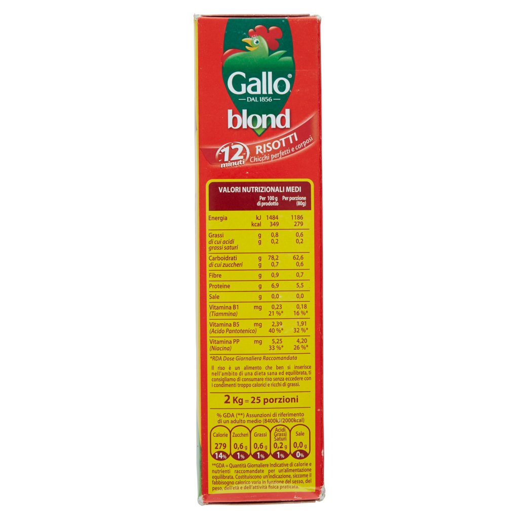 Gallo Blond Risotti