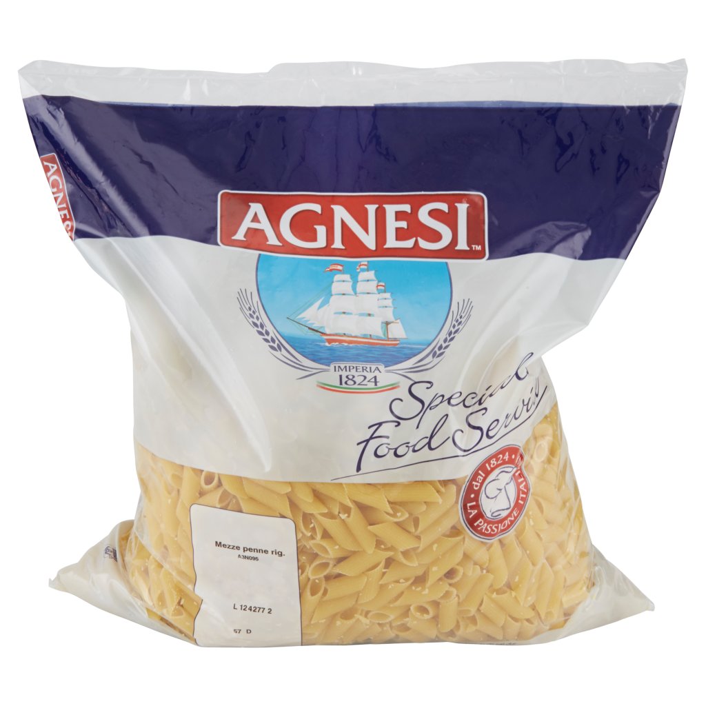 Agnesi Speciale Food Service Mezze Penne Rigate N.95