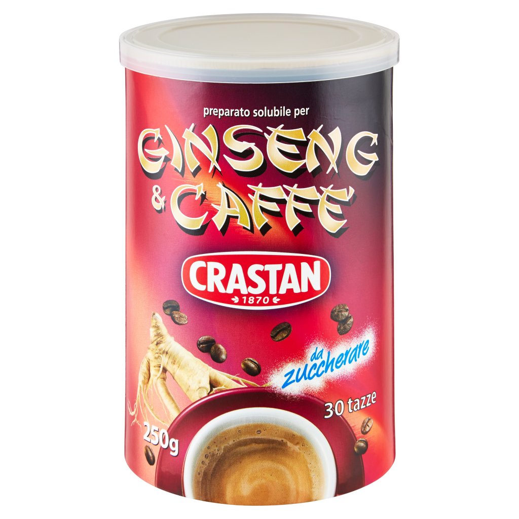 Crastan Preparato per Ginseng & Caffè da Zuccherare