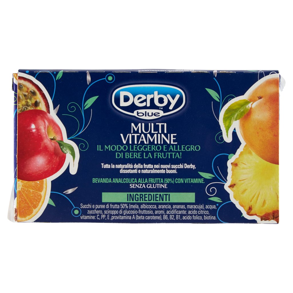 Derby Blue Multi Vitamine 3 x 125 Ml