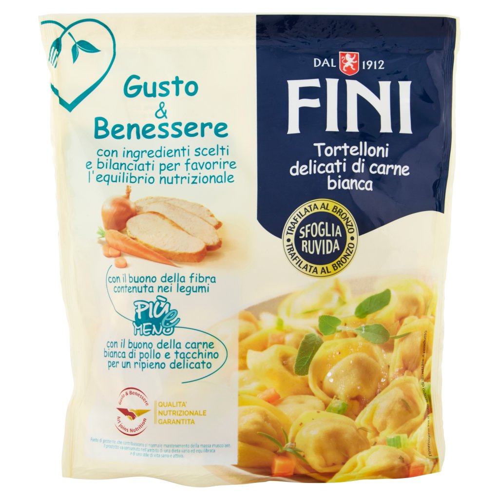 Fini Gusto & Benessere Tortelloni Delicati di Carne Bianca