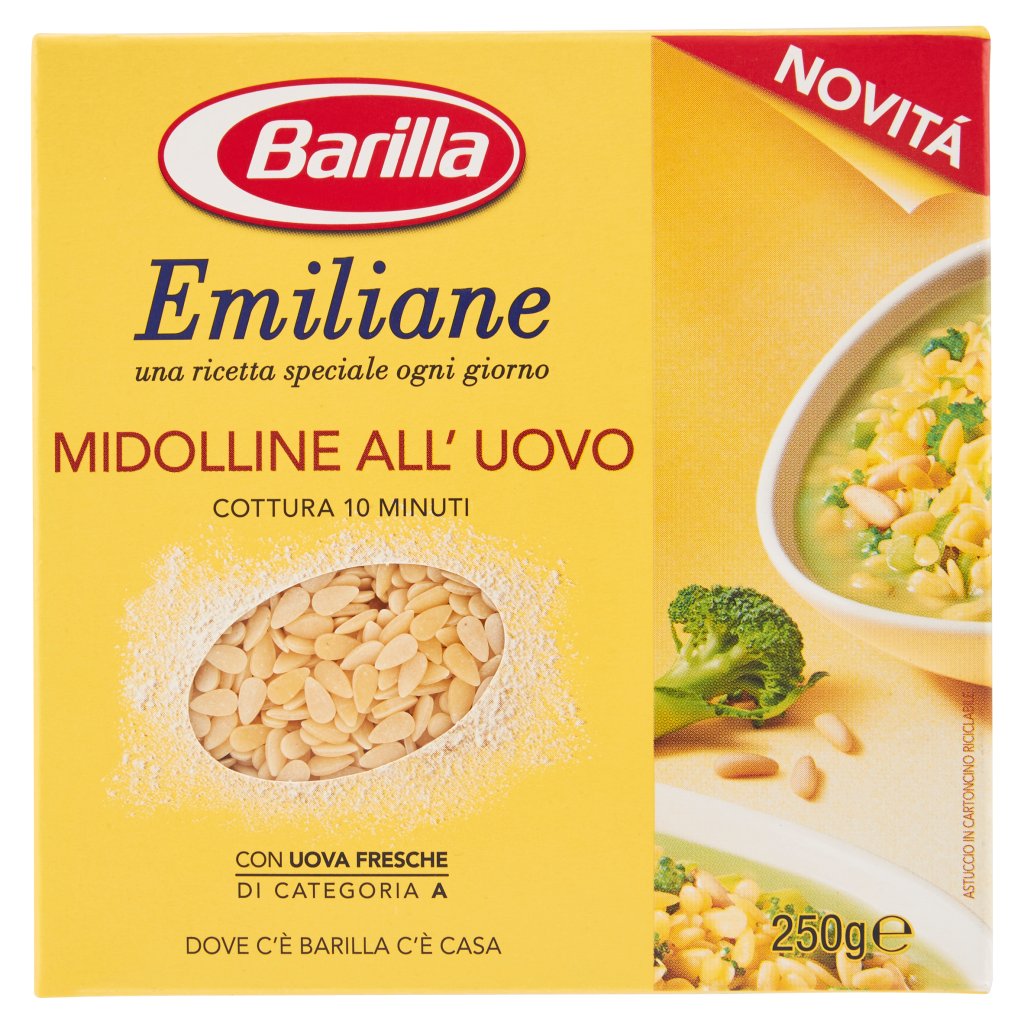 Barilla Emiliane Midolline all'Uovo N.107