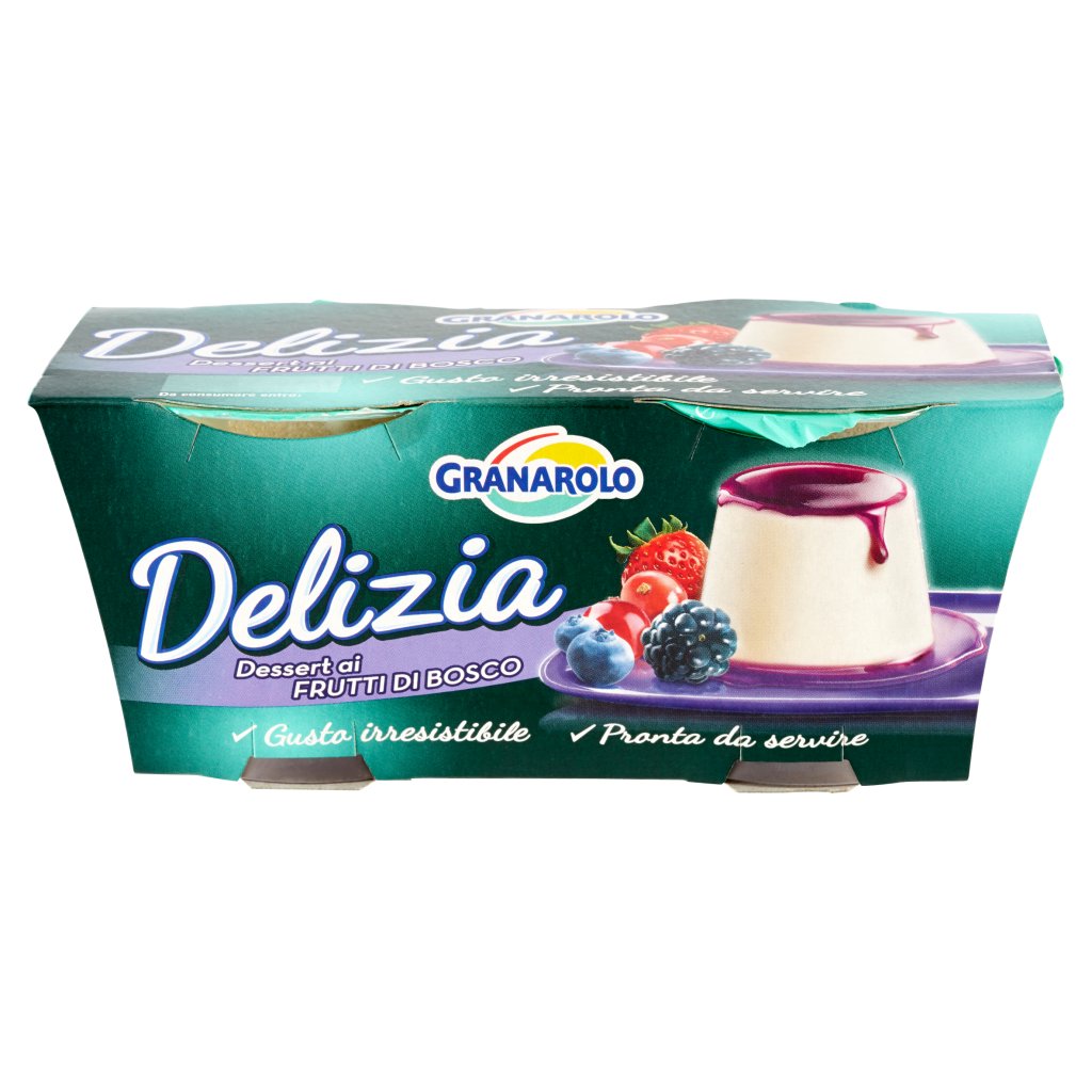 Granarolo Delizia Dessert ai Frutti di Bosco 2 x 90 g