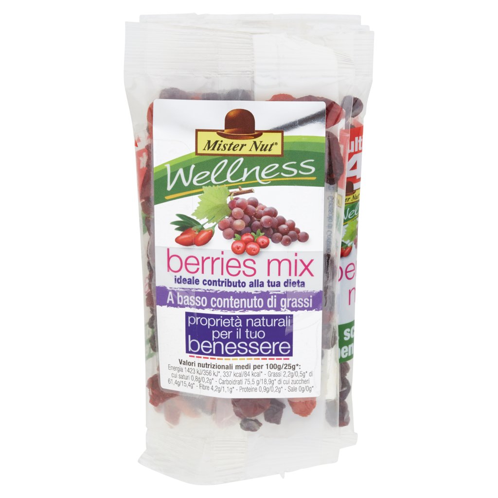 Mister Nut Wellness Berries Mix Multipack 4 x 25 g