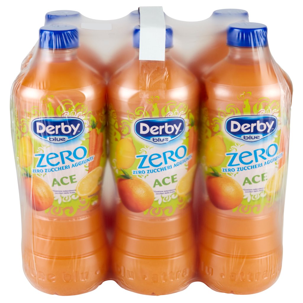 Derby Blue Zero Ace 6 x 1,5 Litri