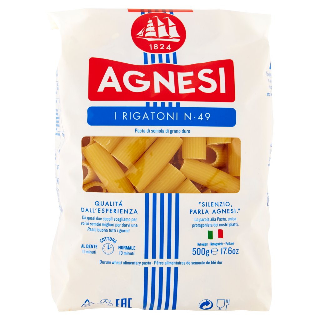 Agnesi Agnesi Rigatoni n 49 Gr  500