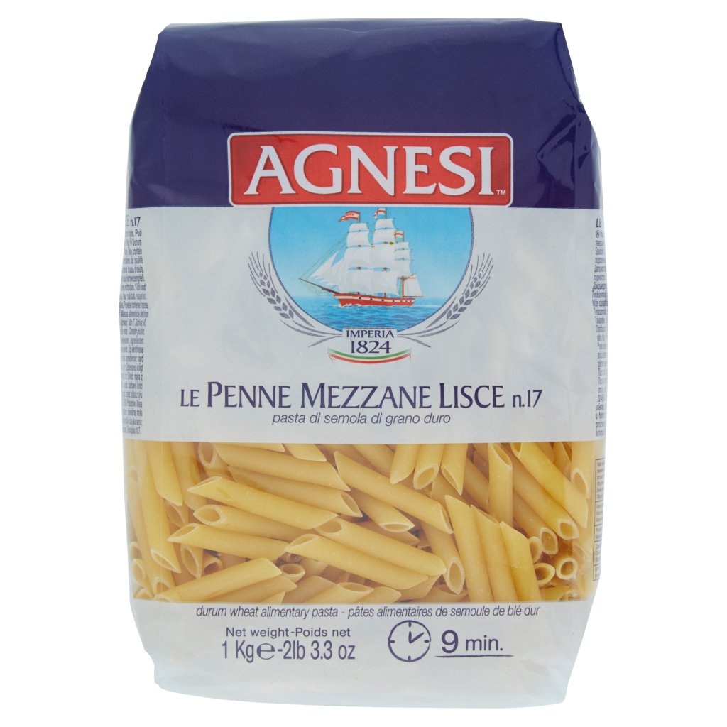 Agnesi Pasta Sem.Penne 17 Kg1 Gr 1000