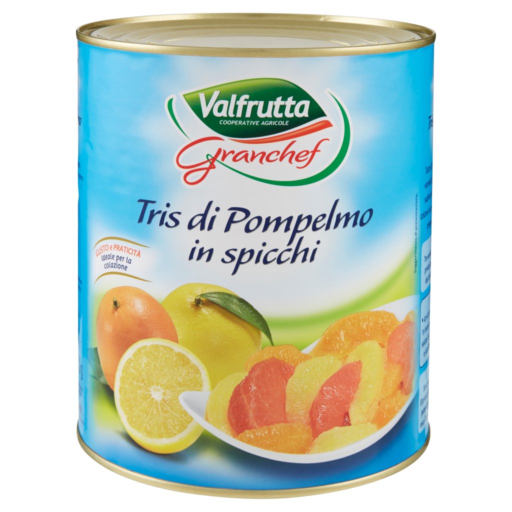 Valfrutta Granchef Tris di Pompelmo in Spicchi