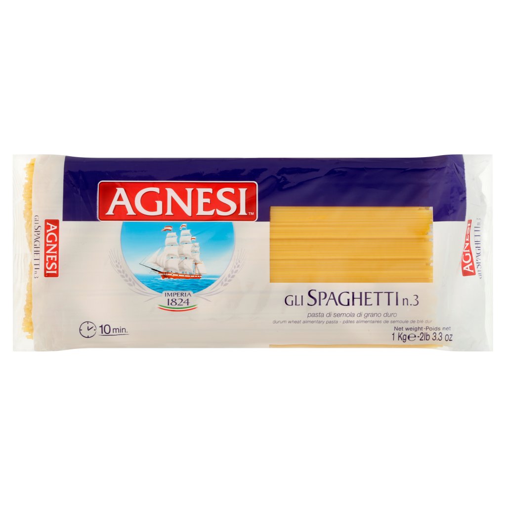 Agnesi Gli Spaghetti N.3 1 Kg