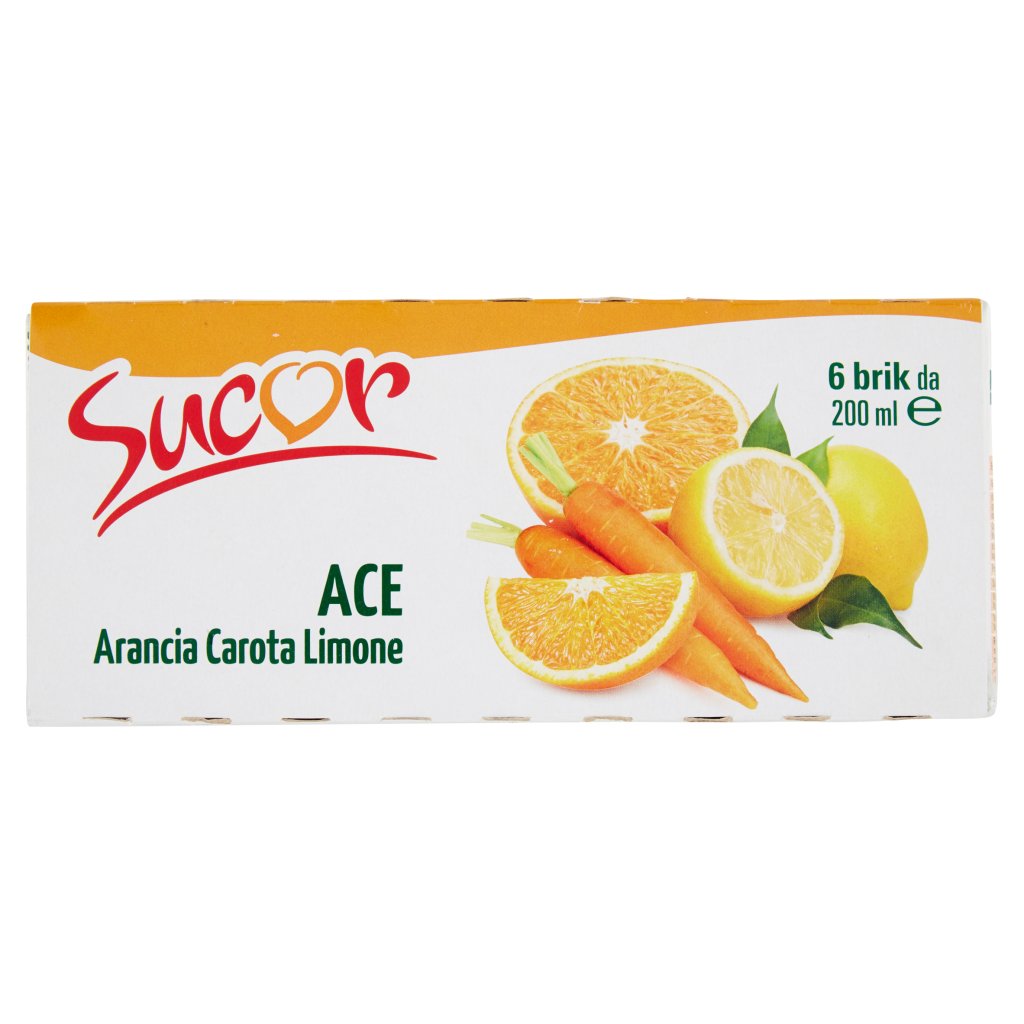 Sucor Ace Arancia Carota Limone