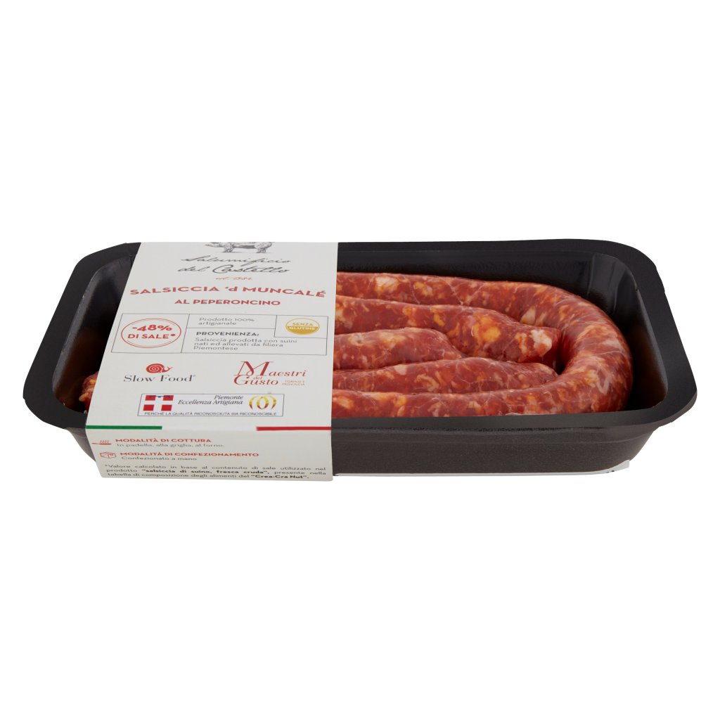 Salumificio del Castello Salsiccia 'd Muncalè al Peperoncino