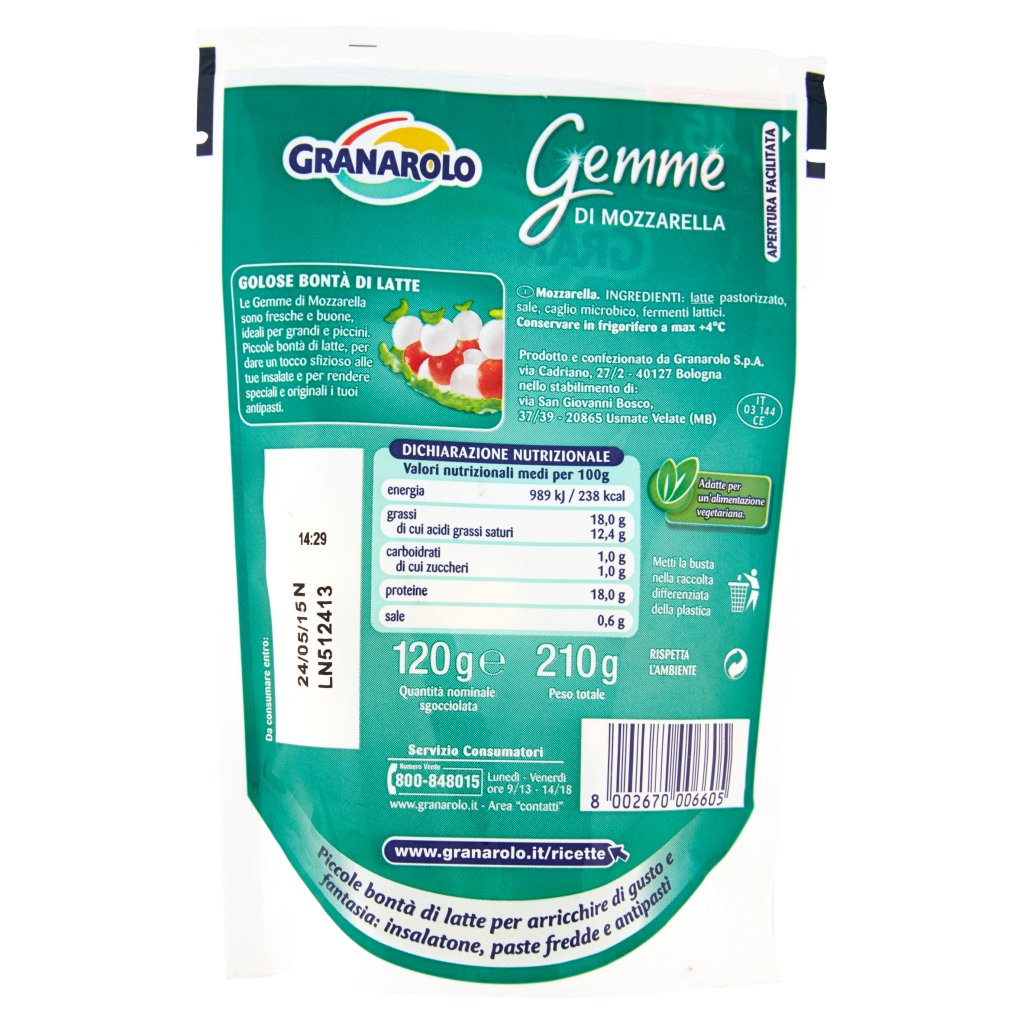 Granarolo Gemme di Mozzarella