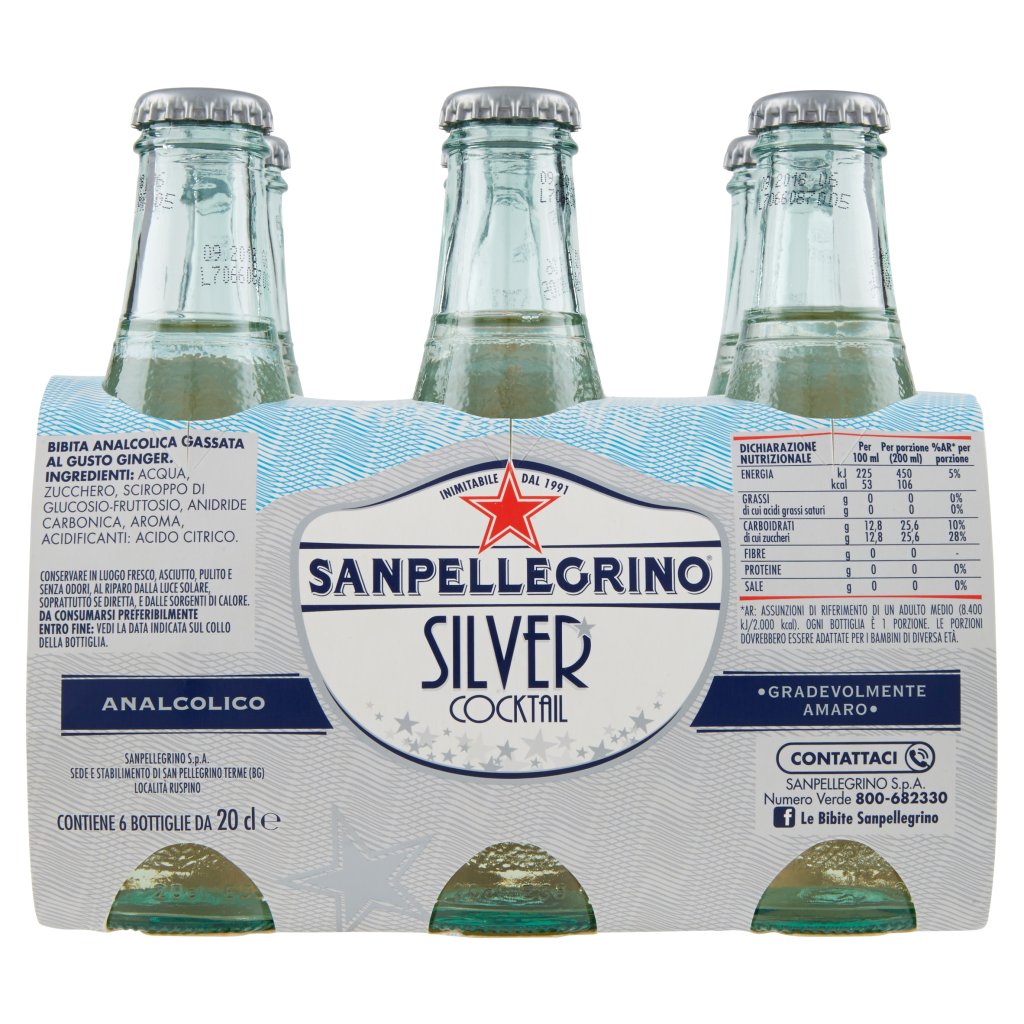 San Pellegrino Silver Cocktail Clavetta 