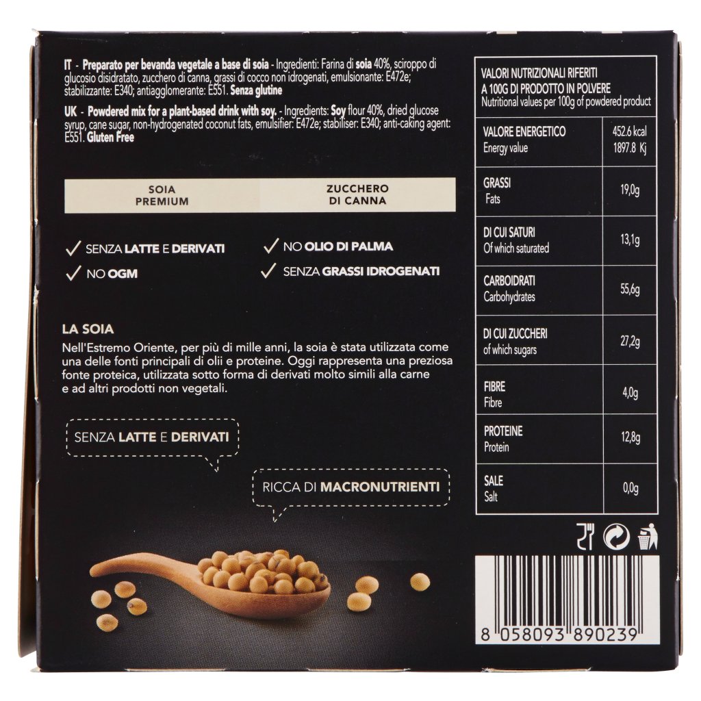 King Cup Soia Drink Capsule Compatibili Nescafè* Dolce Gusto*